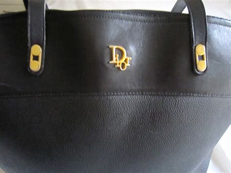 dior portemonnaie vintage|vintage dior leather bags.